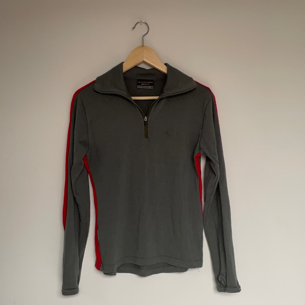Women Med Icebreaker 260 1/4 zip